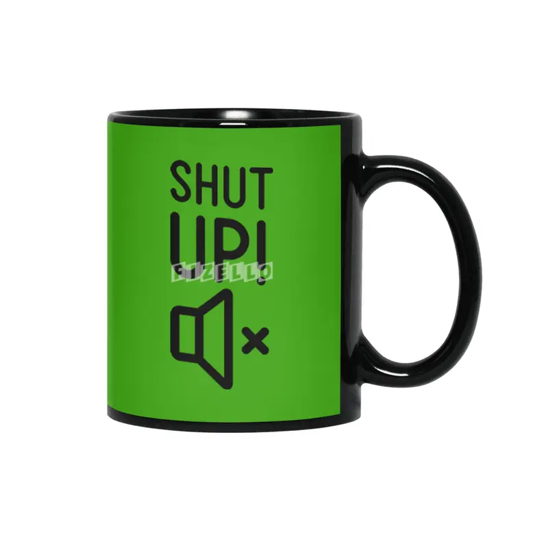 Shut Up! Siyah Kupa