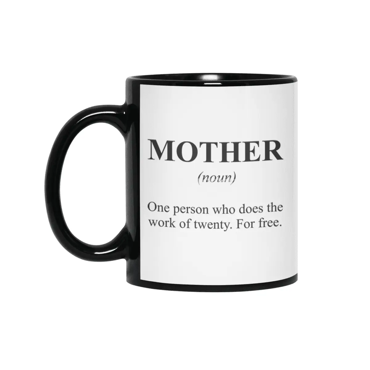Mother Alternative Dictionary Definitions Parody Siyah Kupa