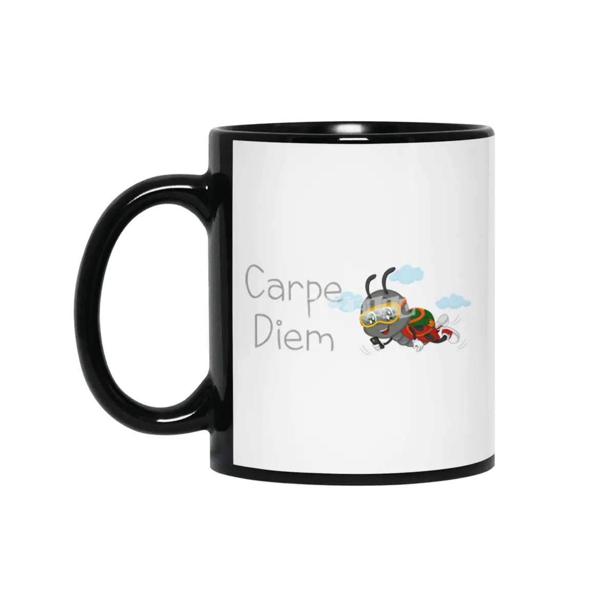 Ladybug Carpe Diem Siyah Kupa