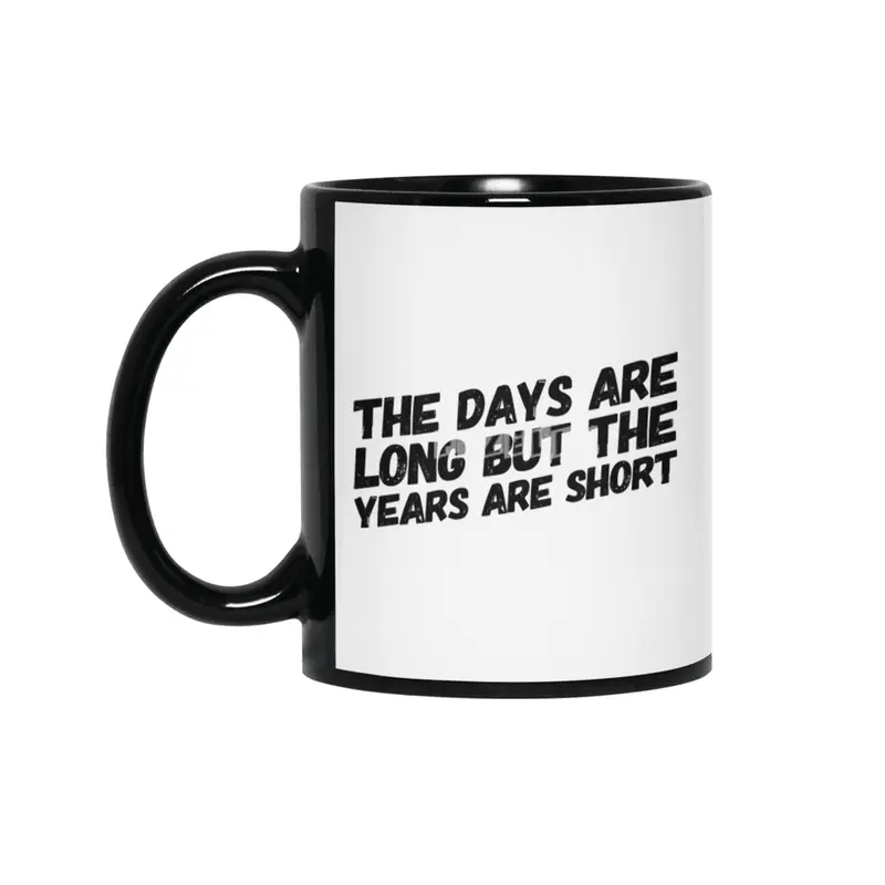 Carpe Diem Siyah Kupa