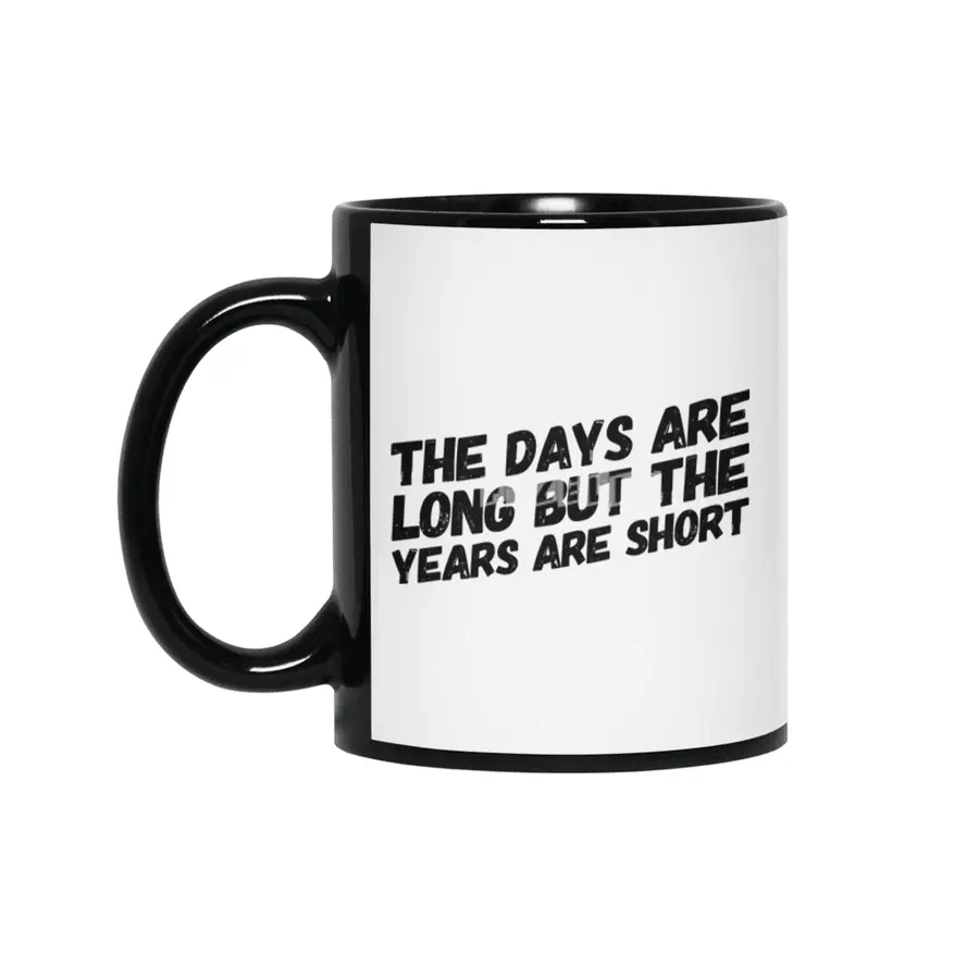 Carpe Diem Siyah Kupa