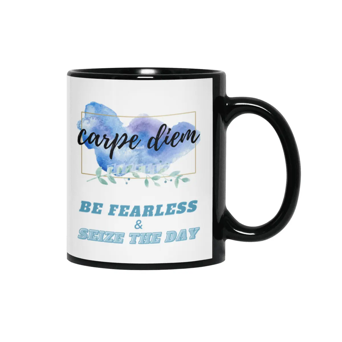 Carpe Diem - Seize The Day Siyah Kupa