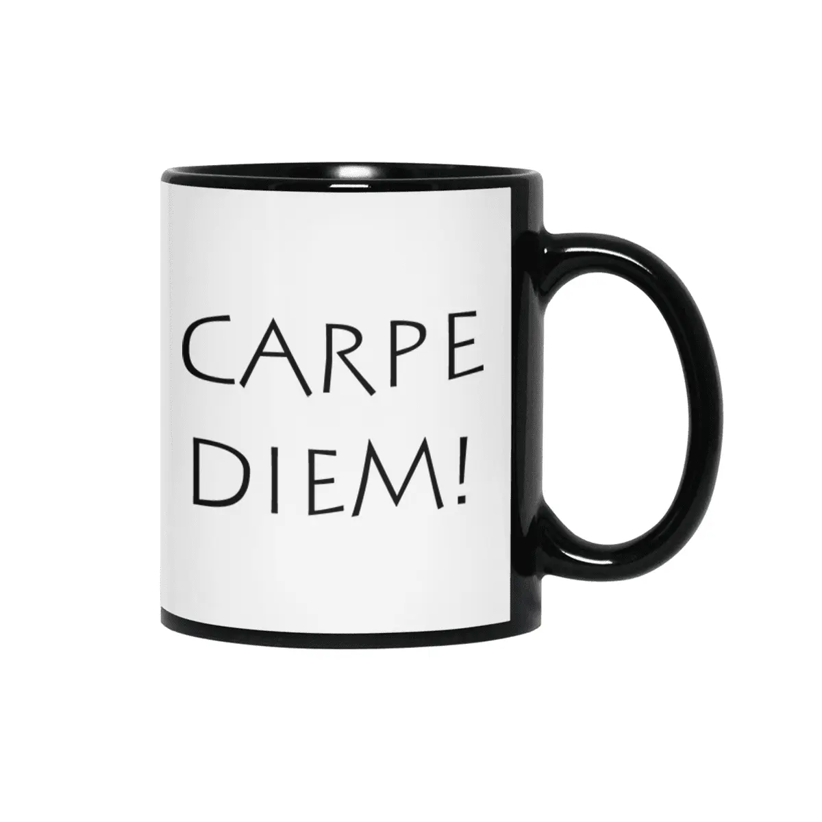 Carpe diem Siyah Kupa