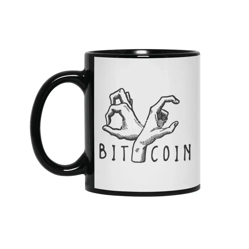 Bitcoin Crew (dark) Siyah Kupa