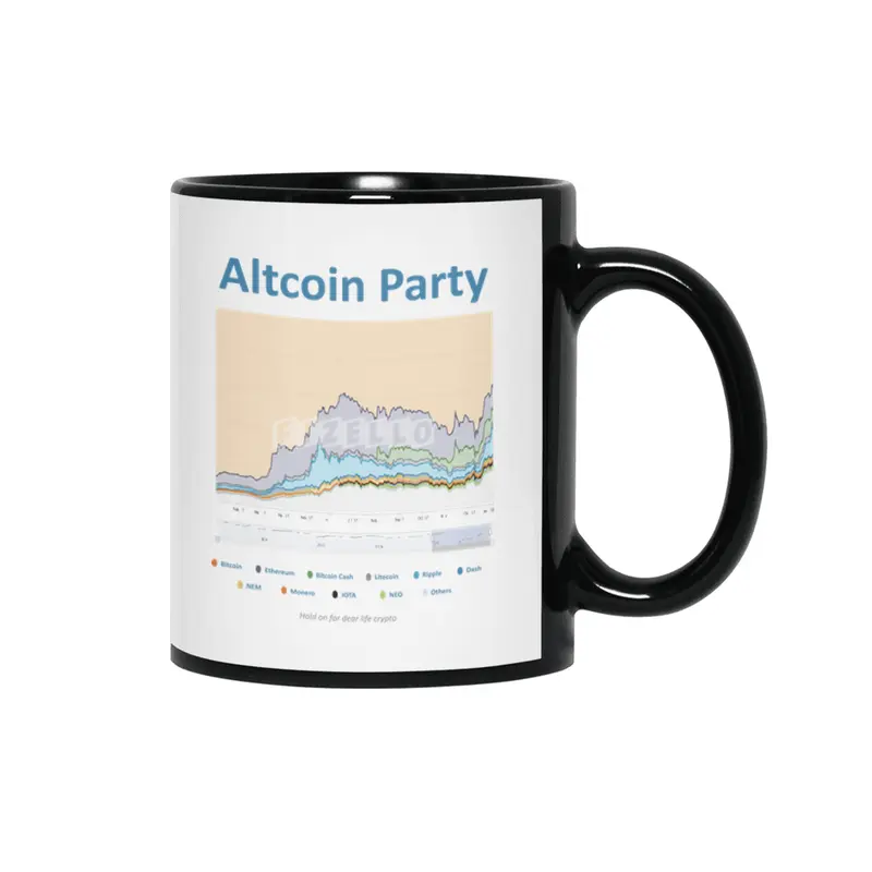 Altcoin Party Siyah Kupa