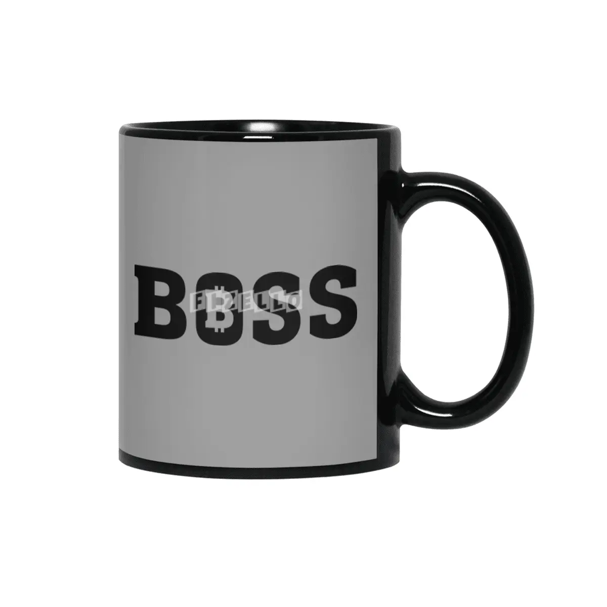 Bitcoin Boss Siyah Kupa