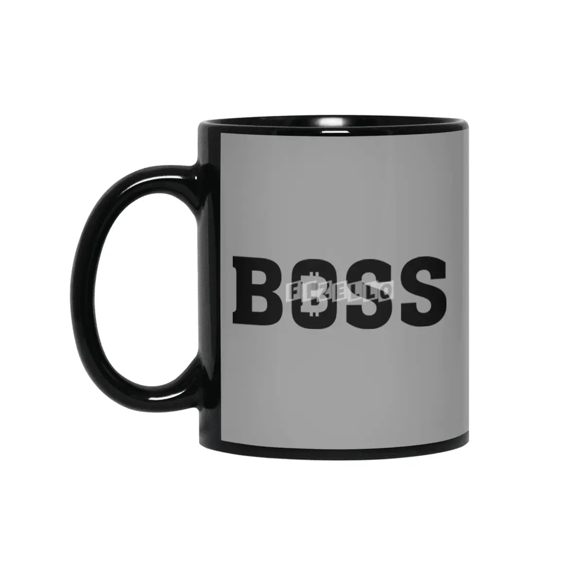 Bitcoin Boss Siyah Kupa