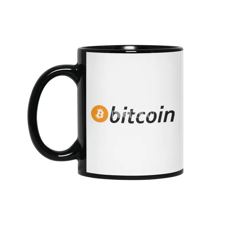 Bitcoin Art N22023 Siyah Kupa