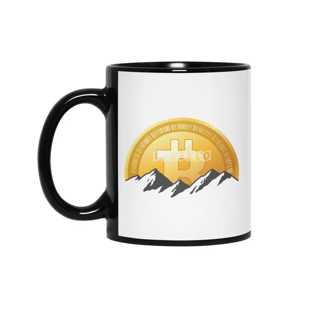 Bitcoin Horizon Siyah Kupa