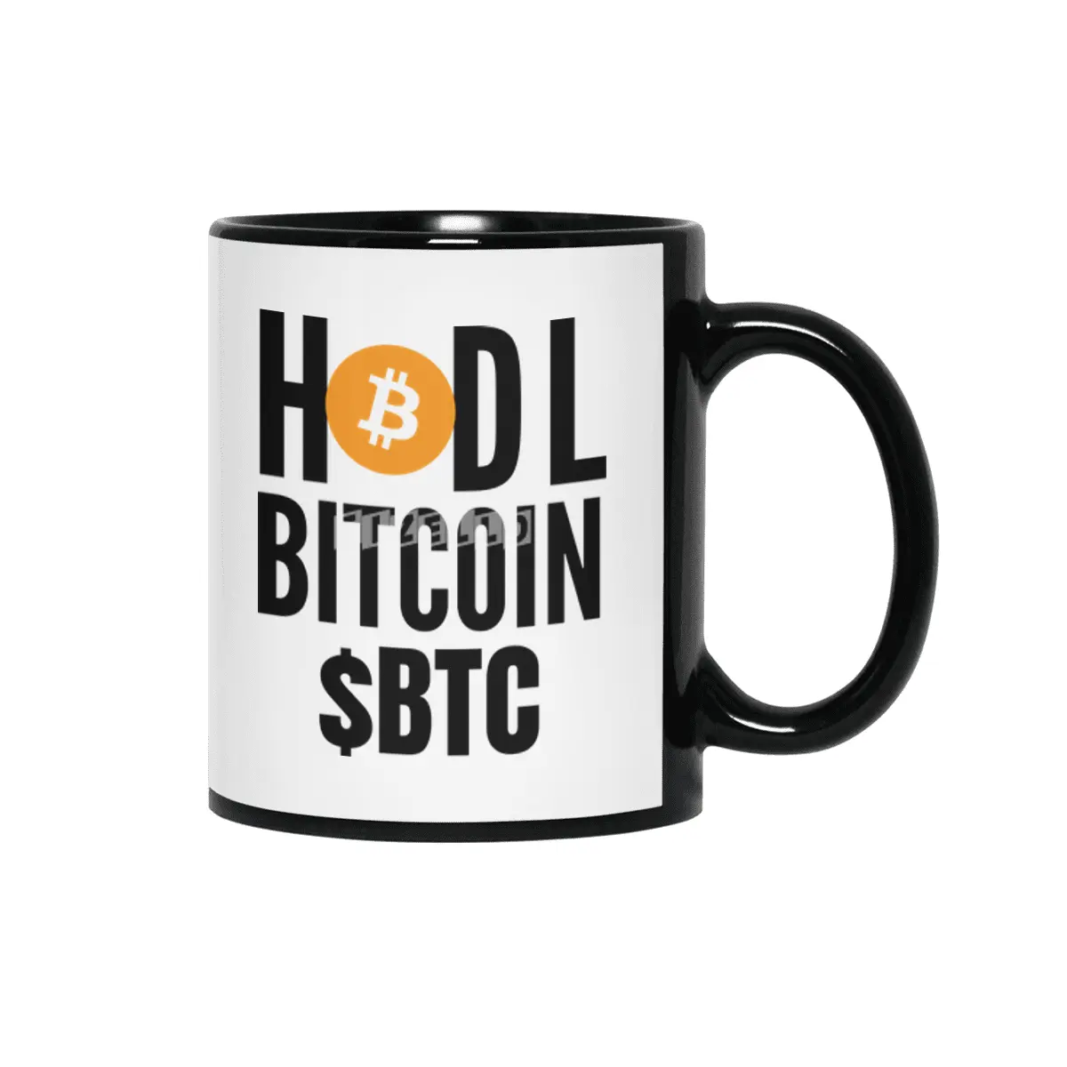 Bitcoin Hodl Siyah Kupa