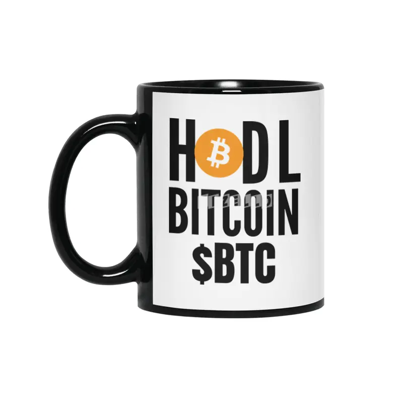 Bitcoin Hodl Siyah Kupa