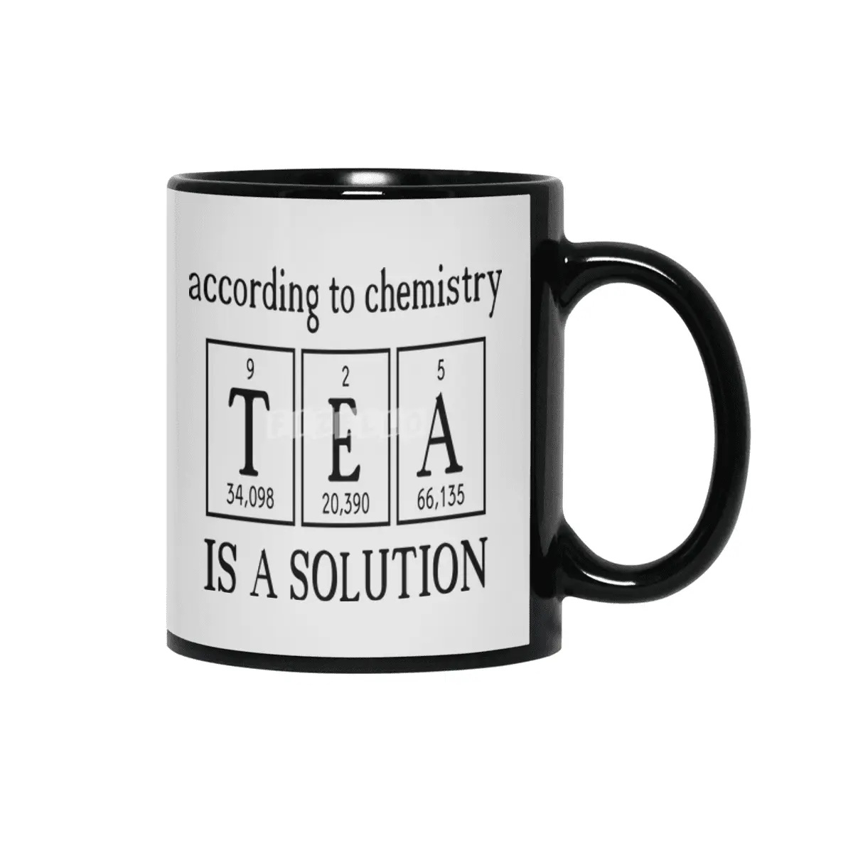 According to Chemistry Tea is a Solution Siyah Kupa