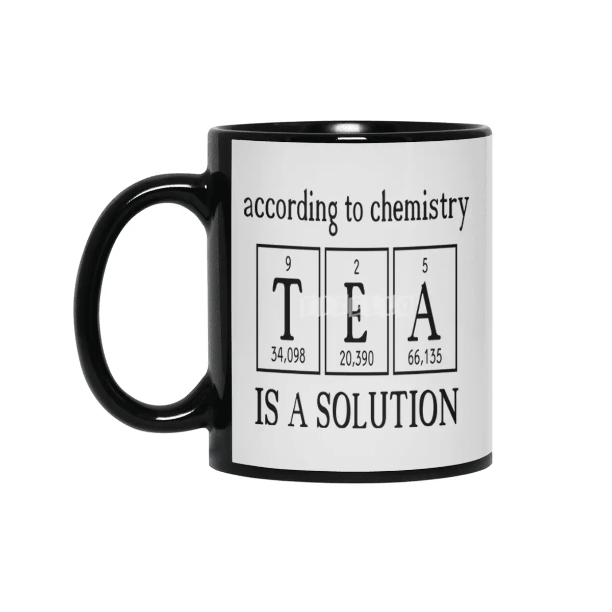 According to Chemistry Tea is a Solution Siyah Kupa