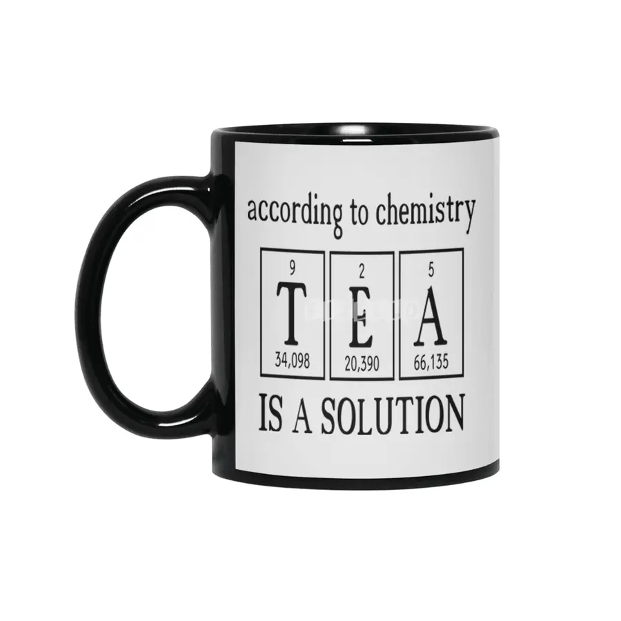 According to Chemistry Tea is a Solution Siyah Kupa