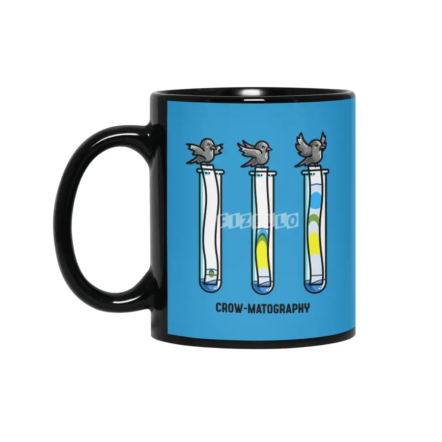 Chromatography Chemistry Pun Siyah Kupa