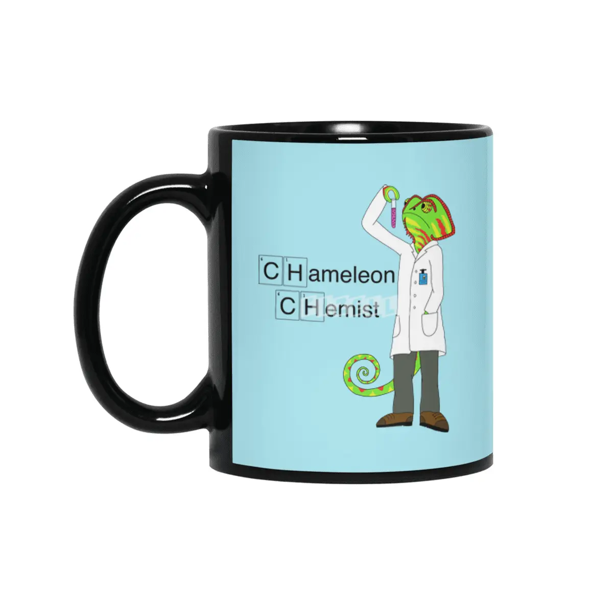 Chameleon Chemist Siyah Kupa