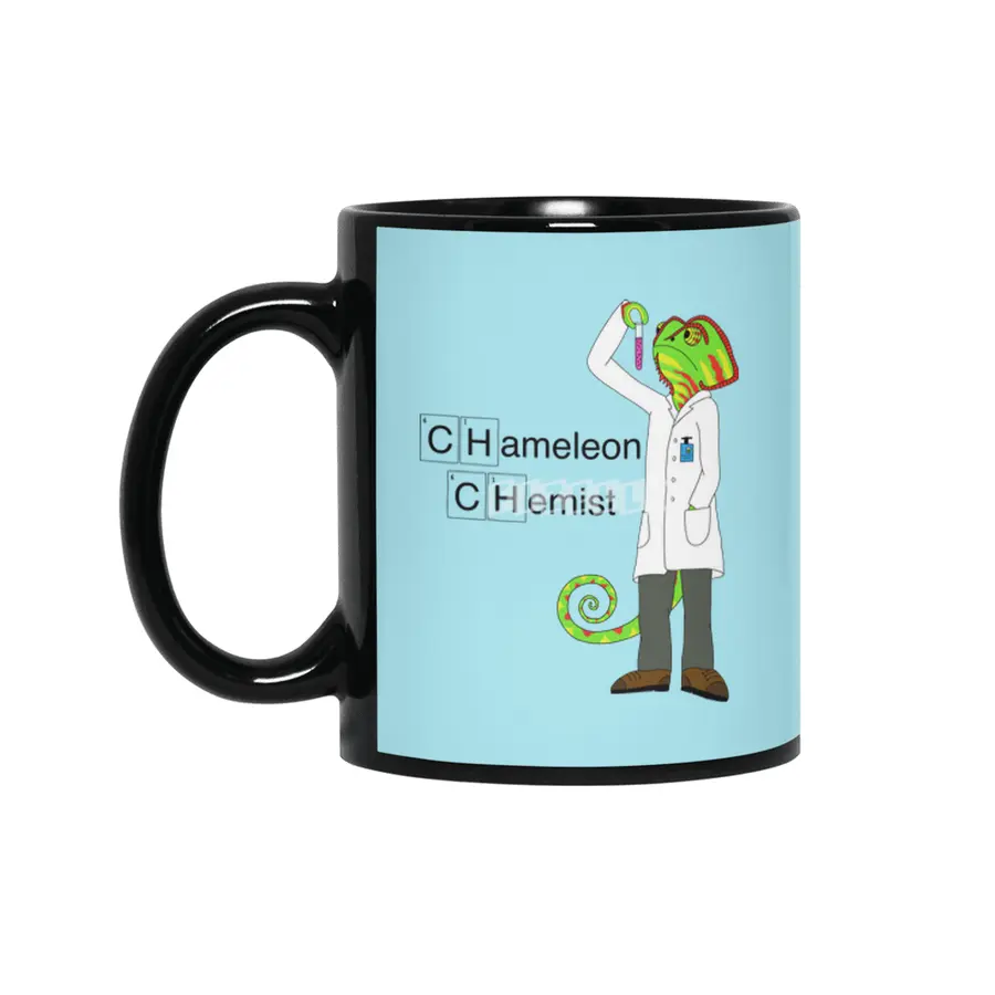 Chameleon Chemist Siyah Kupa