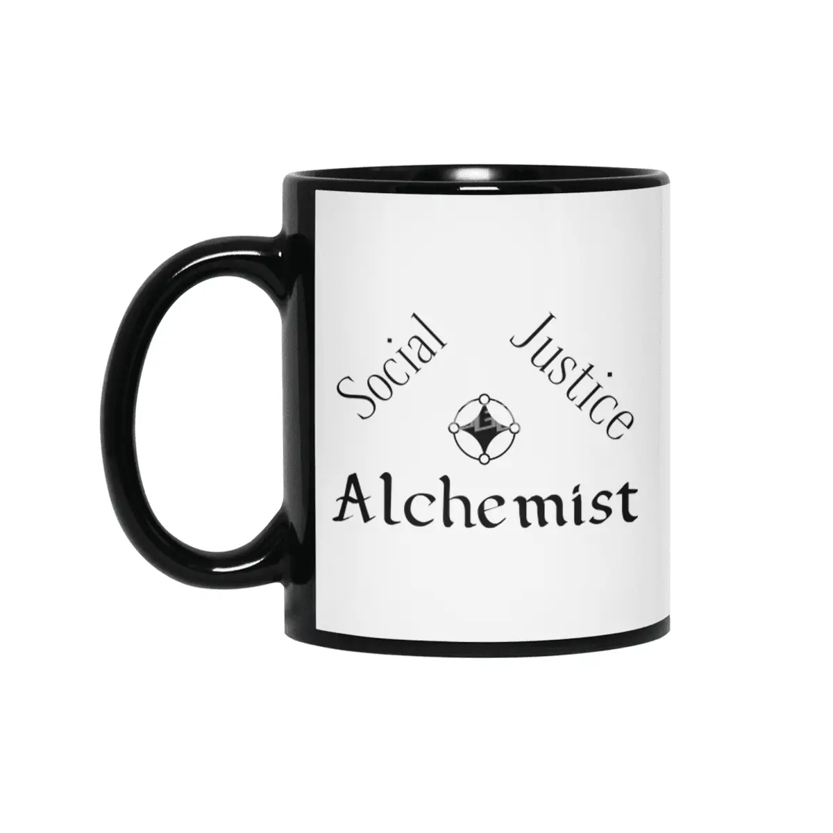 Social Justice Alchemist - Black Siyah Kupa