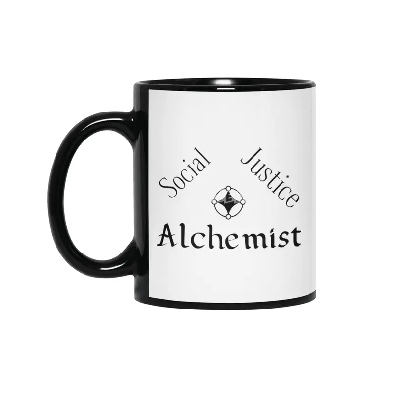 Social Justice Alchemist - Black Siyah Kupa