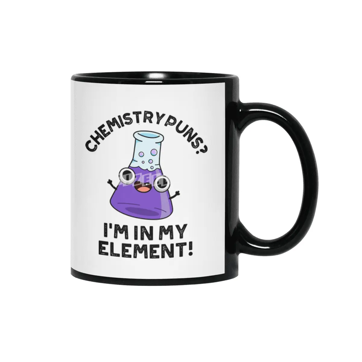 Chemistry Puns I'm In My Element Cute Chemical Pun Siyah Kupa