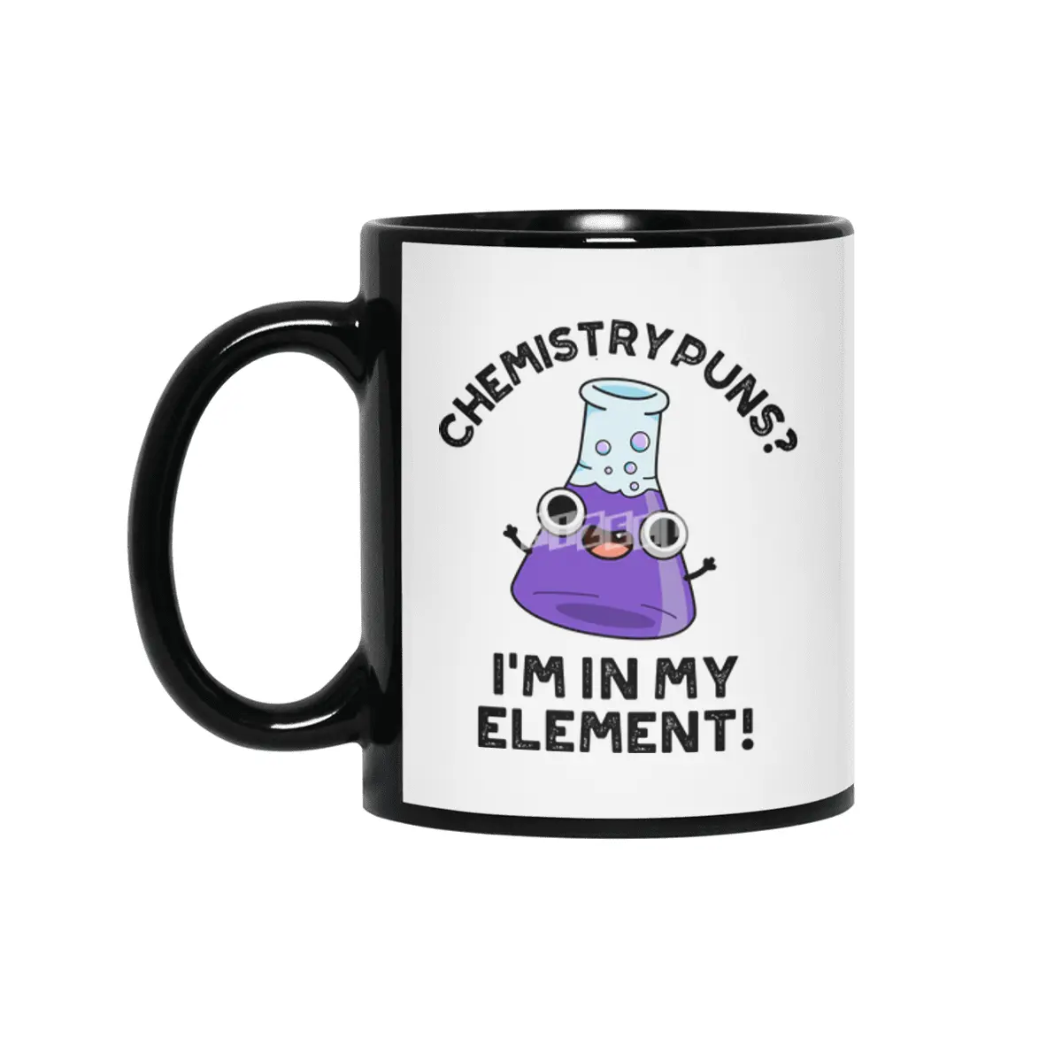 Chemistry Puns I'm In My Element Cute Chemical Pun Siyah Kupa