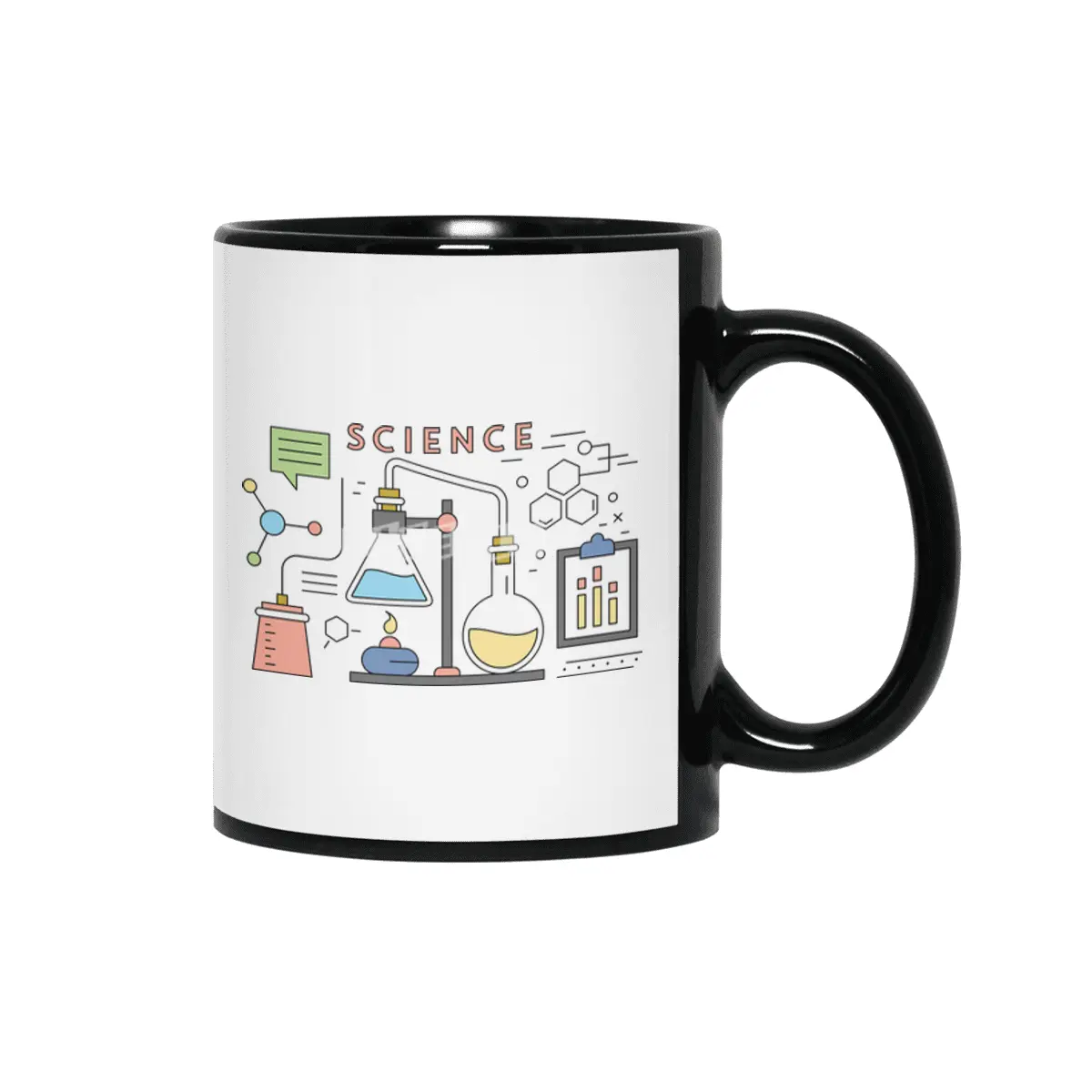 Science Chemistry Student Physics Shirt Siyah Kupa