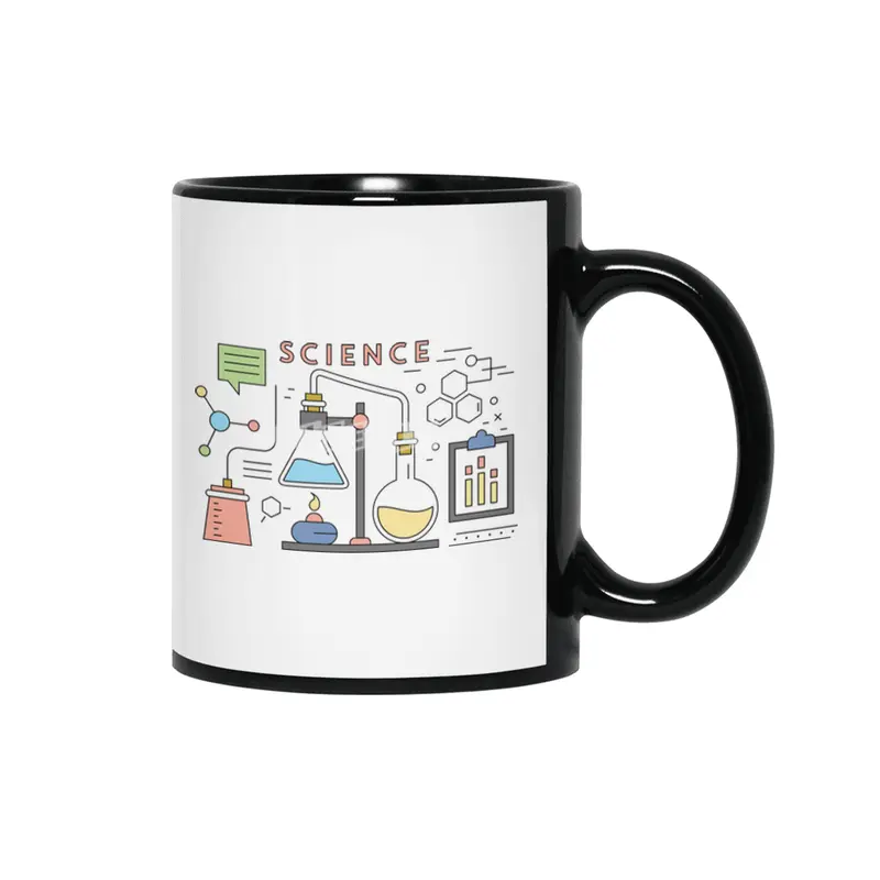 Science Chemistry Student Physics Shirt Siyah Kupa
