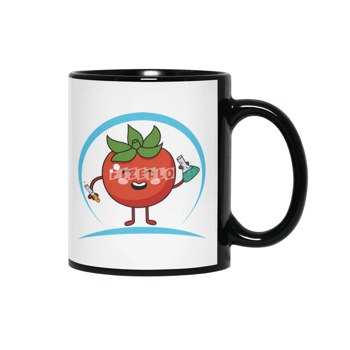 Chemistry Apple Funny Back to School Kawaii Siyah Kupa