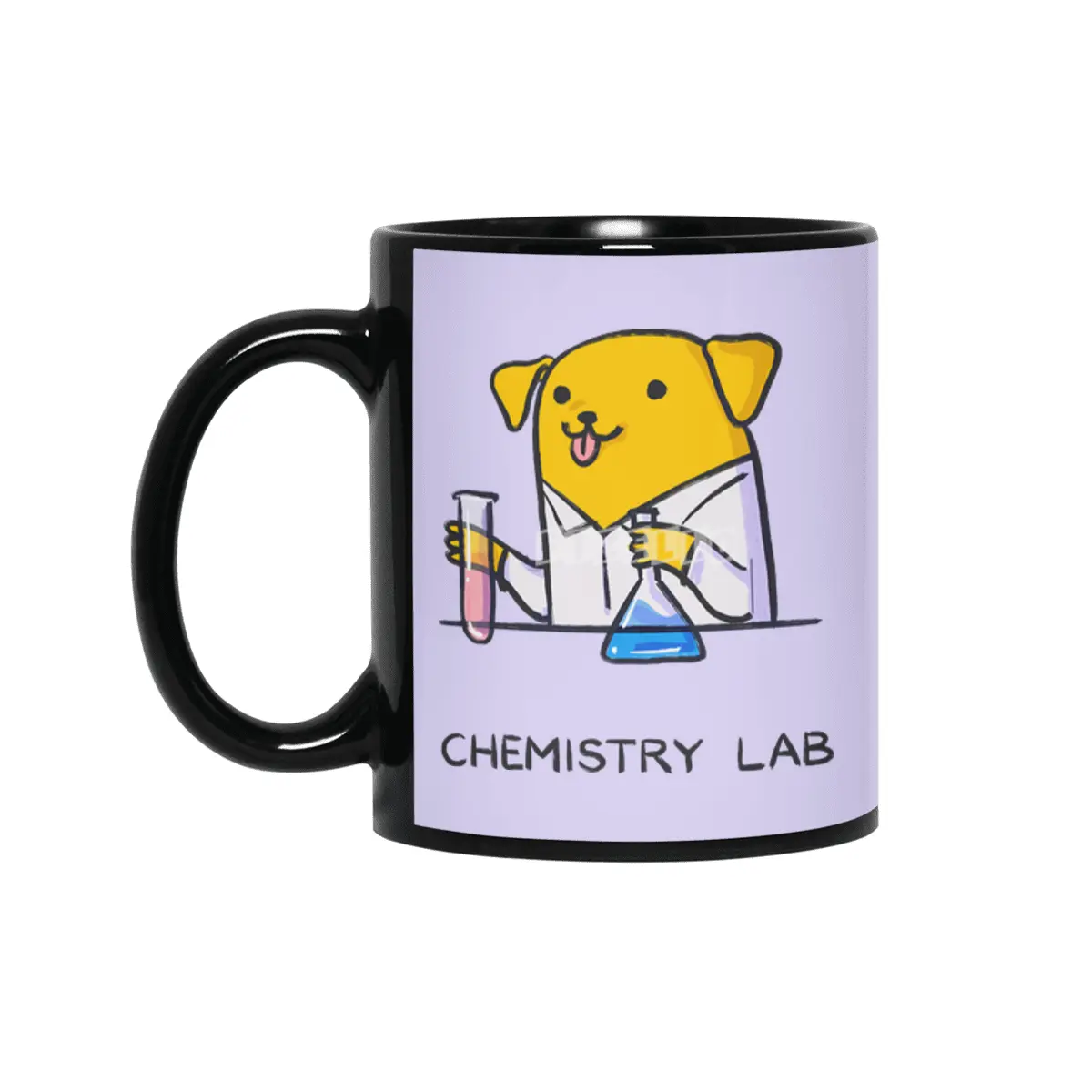 Chemistry Lab Siyah Kupa