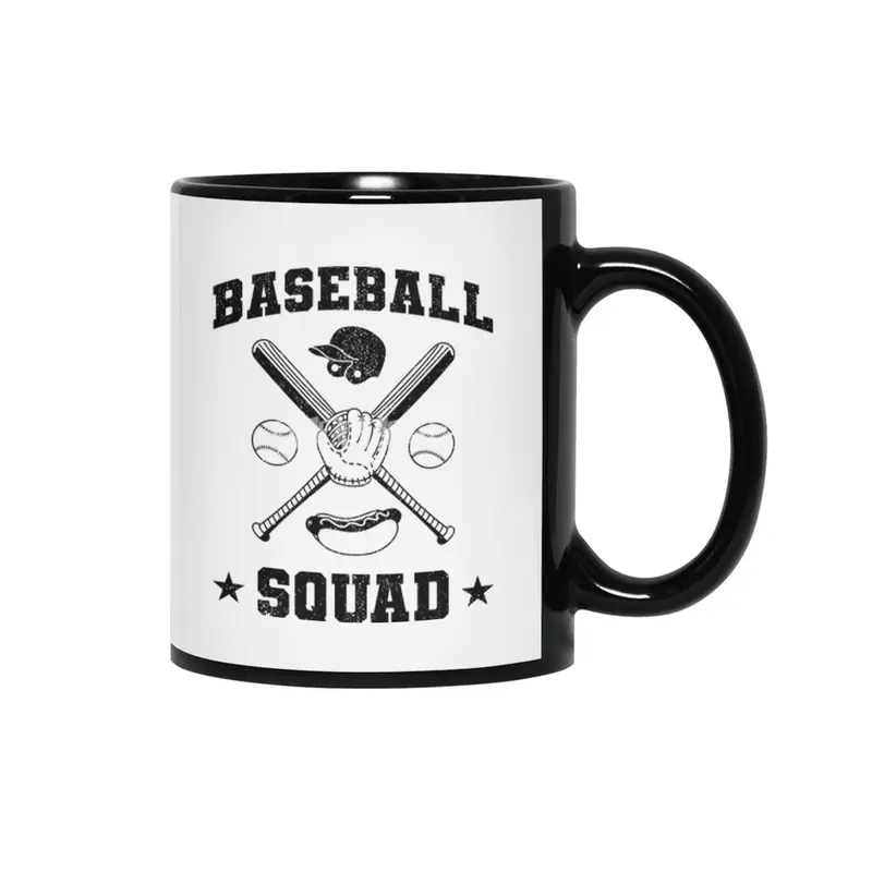Baseball Squad Siyah Kupa