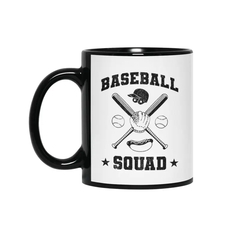 Baseball Squad Siyah Kupa