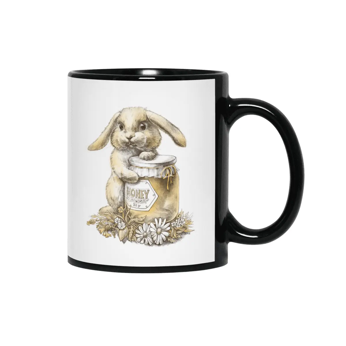 Honey bunny Siyah Kupa