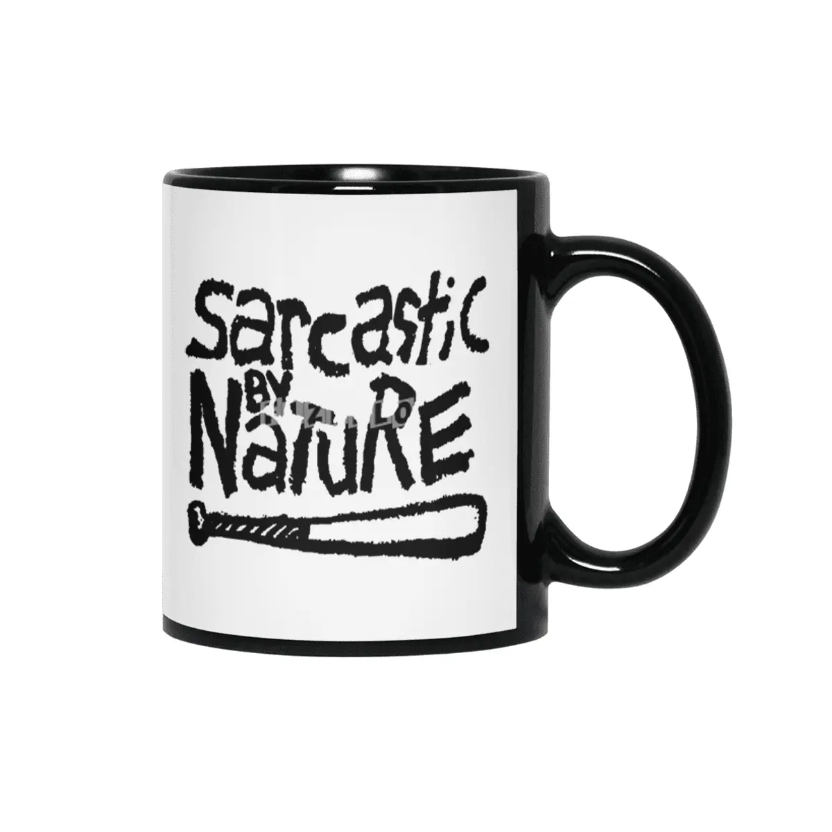 Sarcastic By Nature Siyah Kupa