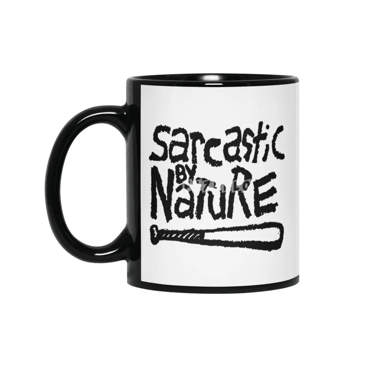 Sarcastic By Nature Siyah Kupa