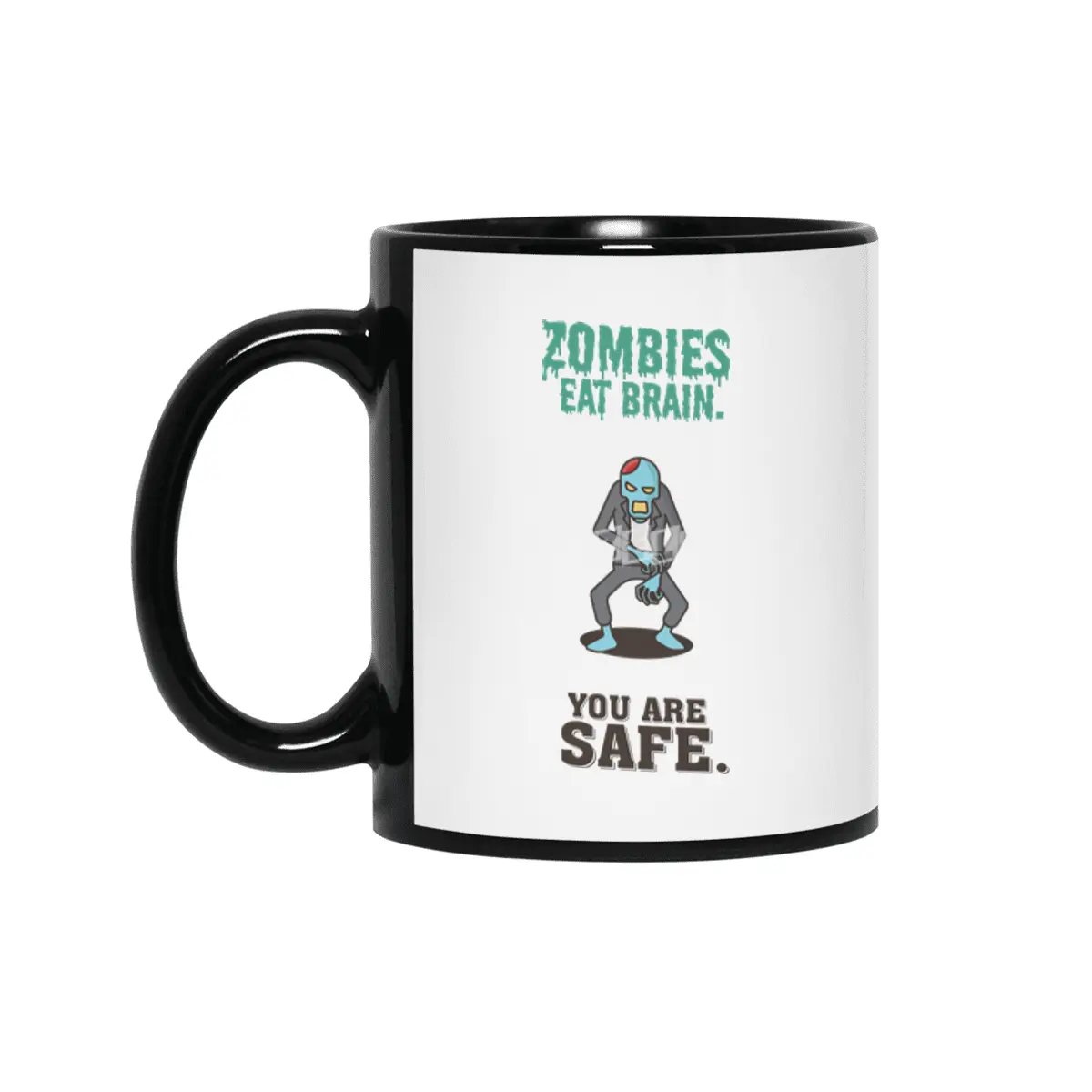 Sarcastic Zombies Quotes Funny Humor Siyah Kupa