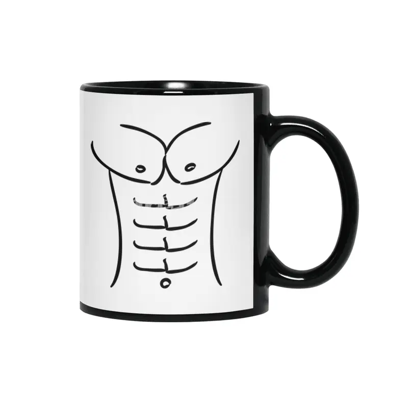 Fitness and bodybuilding design for various products. Siyah Kupa