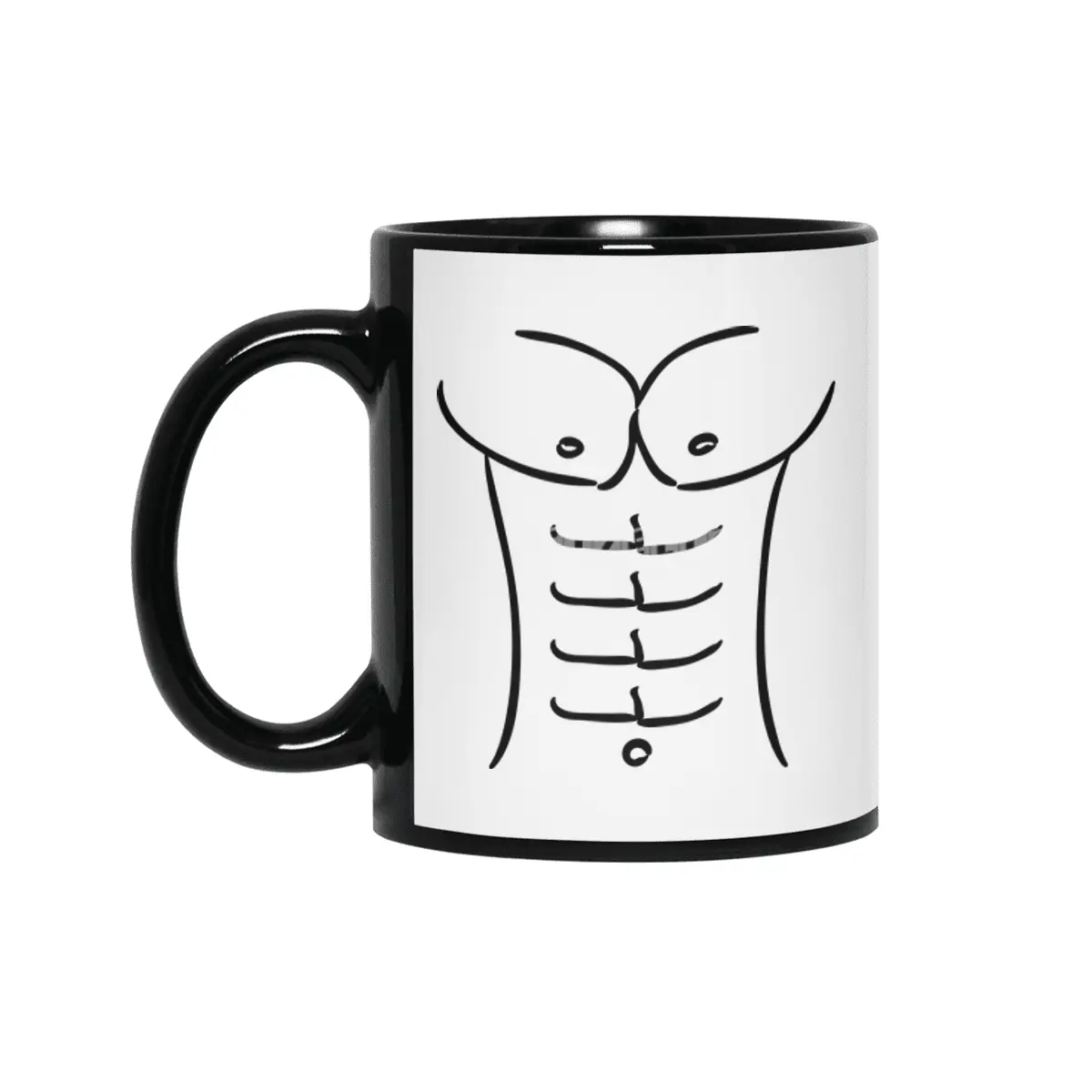 Fitness and bodybuilding design for various products. Siyah Kupa