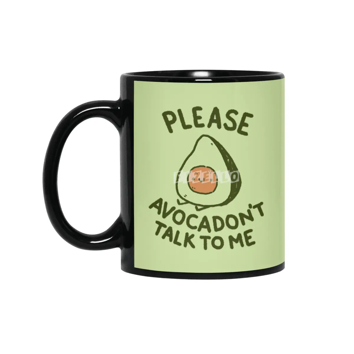 Avocadon't Siyah Kupa
