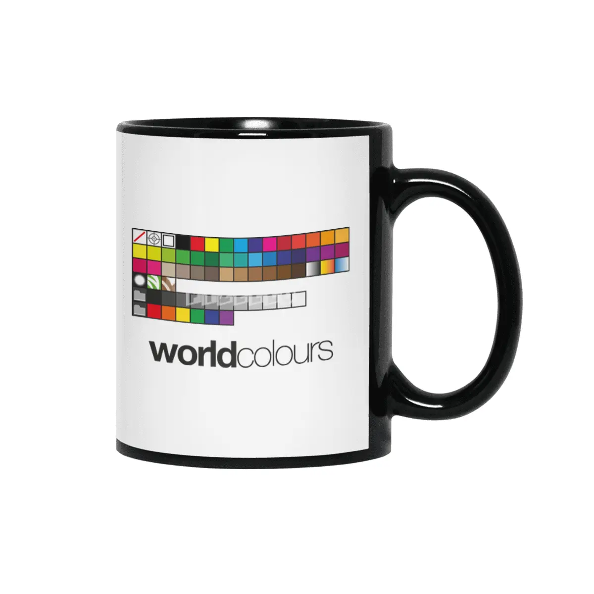 World Colours Siyah Kupa