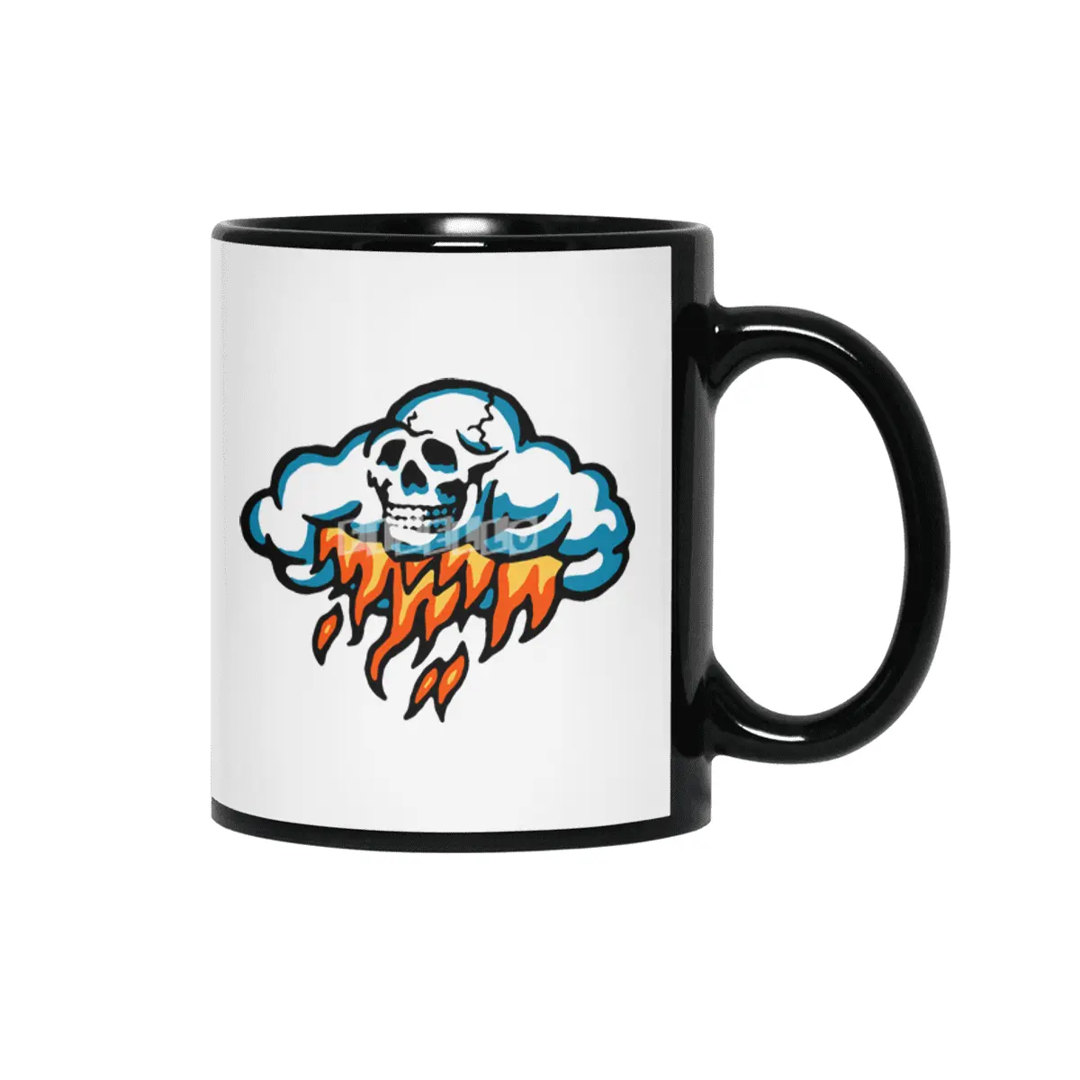 Hate Cloud Siyah Kupa