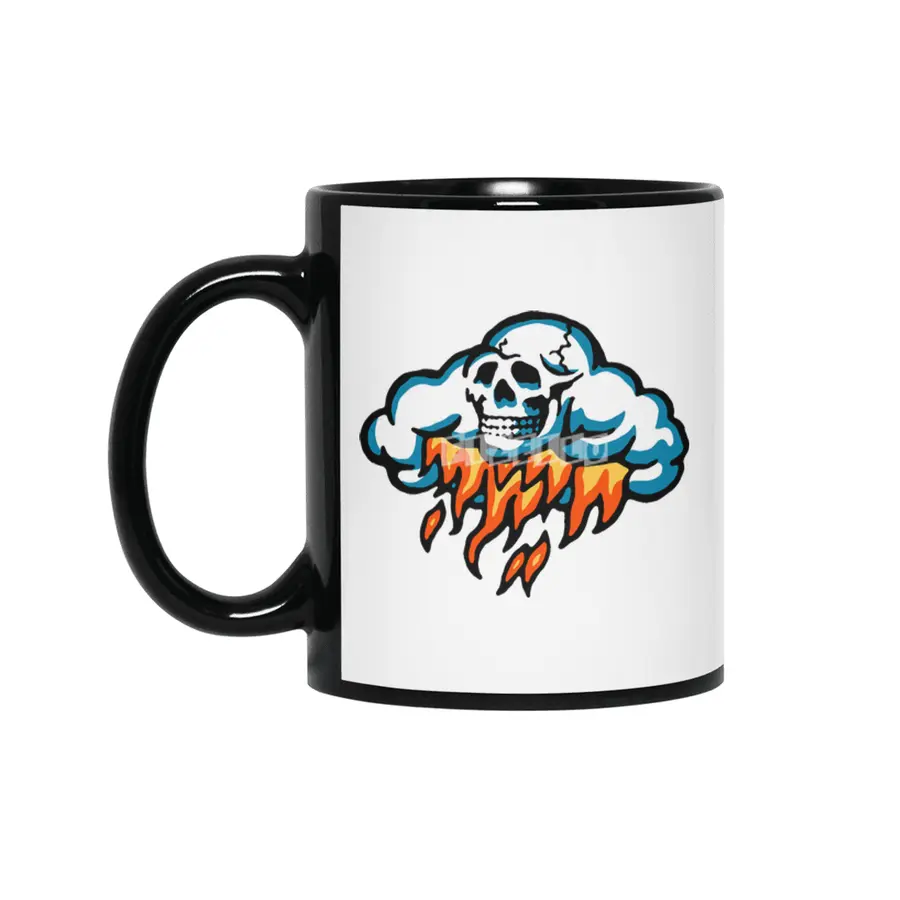 Hate Cloud Siyah Kupa