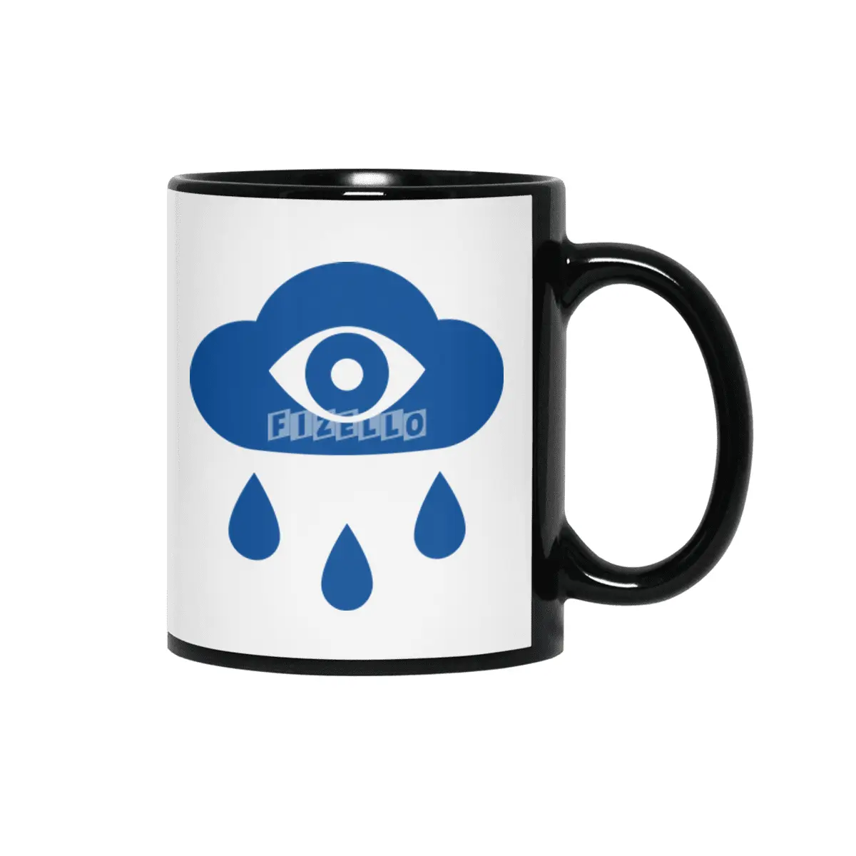 Eye Cloud Siyah Kupa