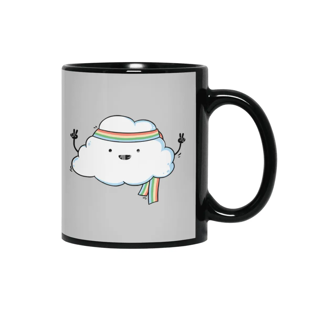 Hippie Cloud Siyah Kupa