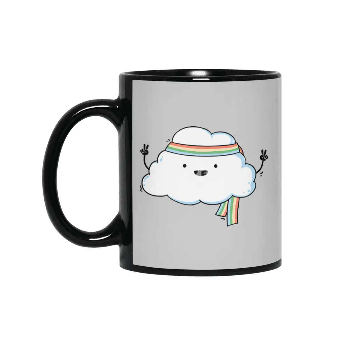 Hippie Cloud Siyah Kupa