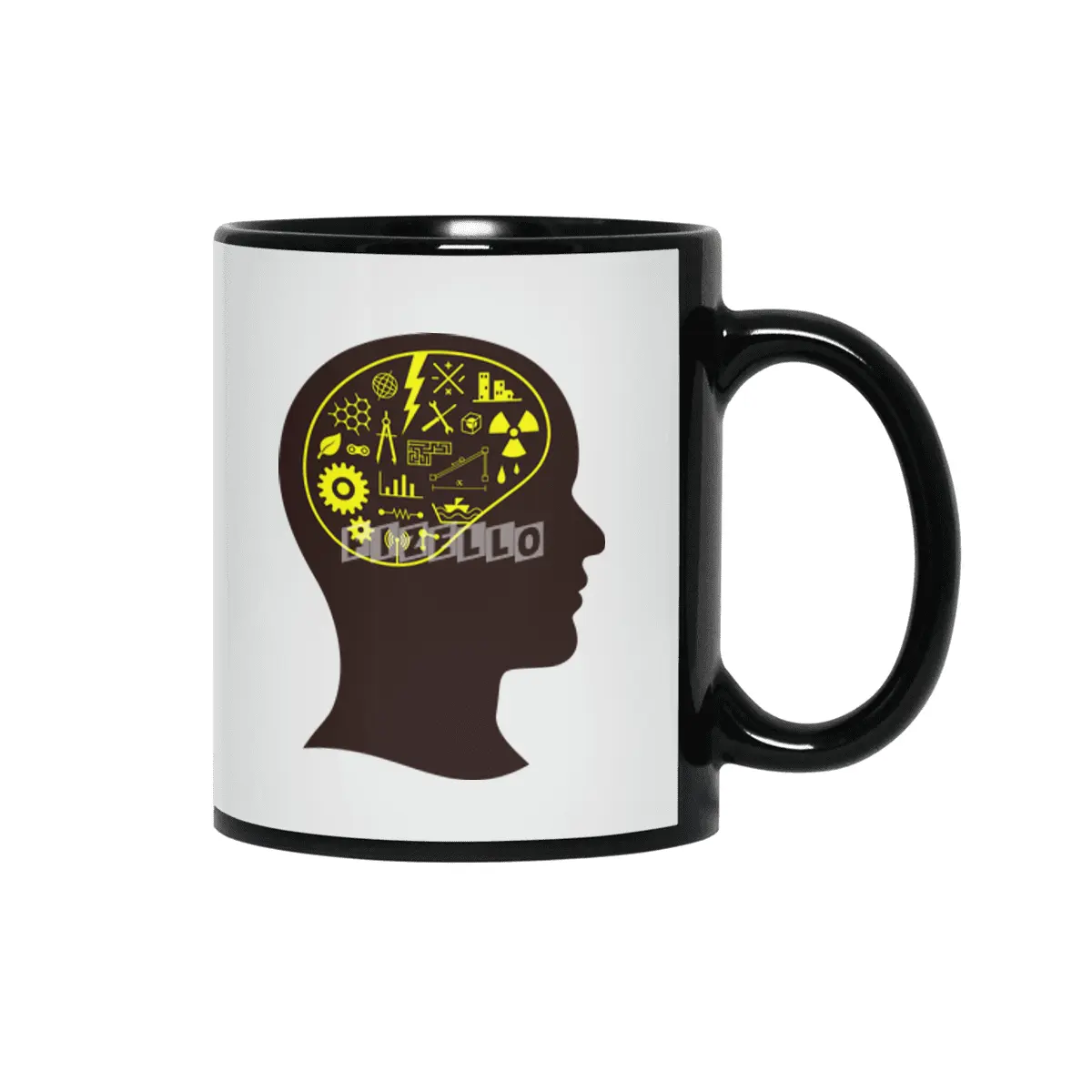 Engineering Mind Siyah Kupa