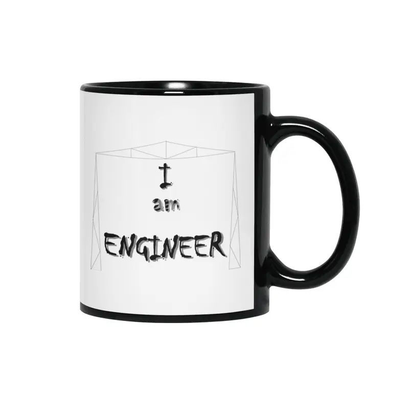 I am Engineer Siyah Kupa