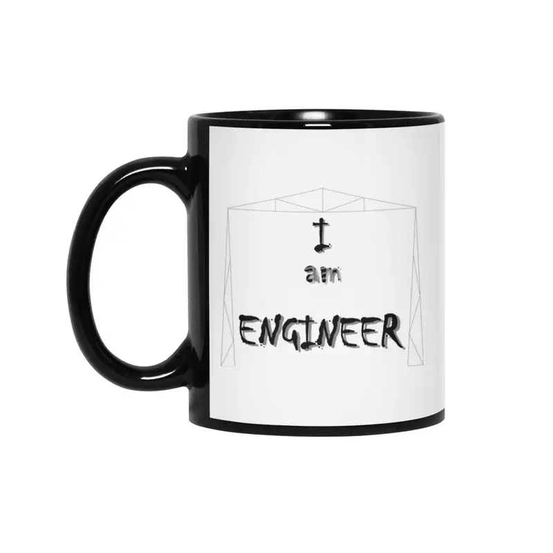 I am Engineer Siyah Kupa