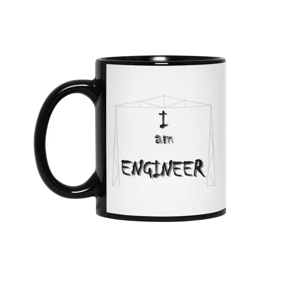 I am Engineer Siyah Kupa