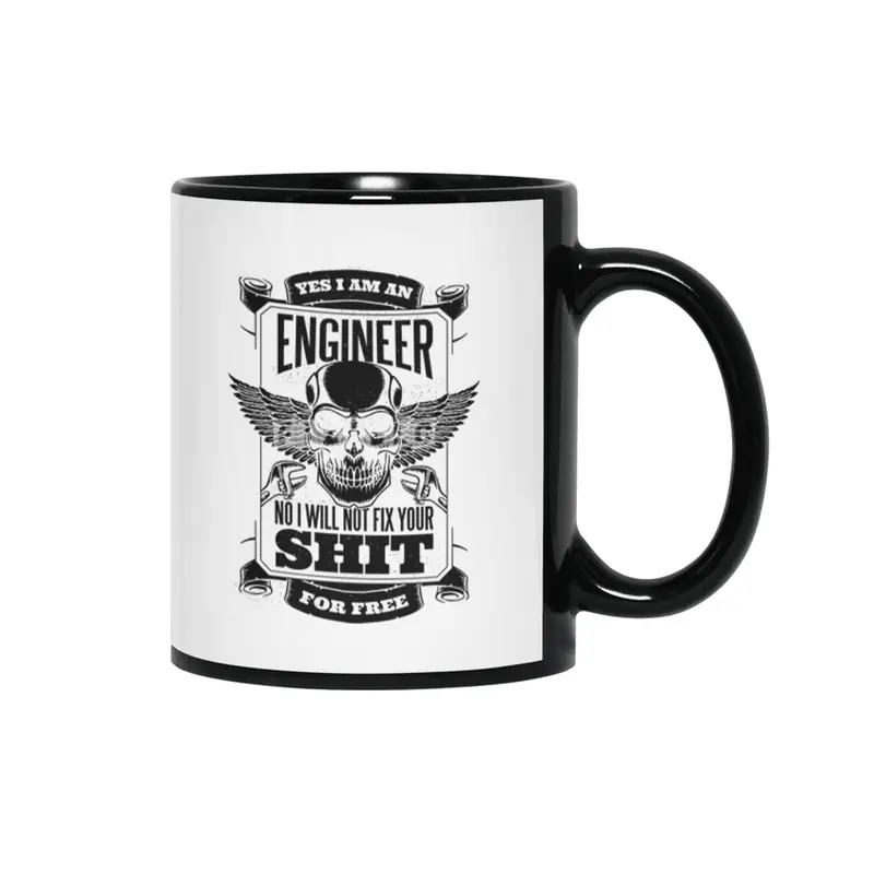 Engineer Siyah Kupa