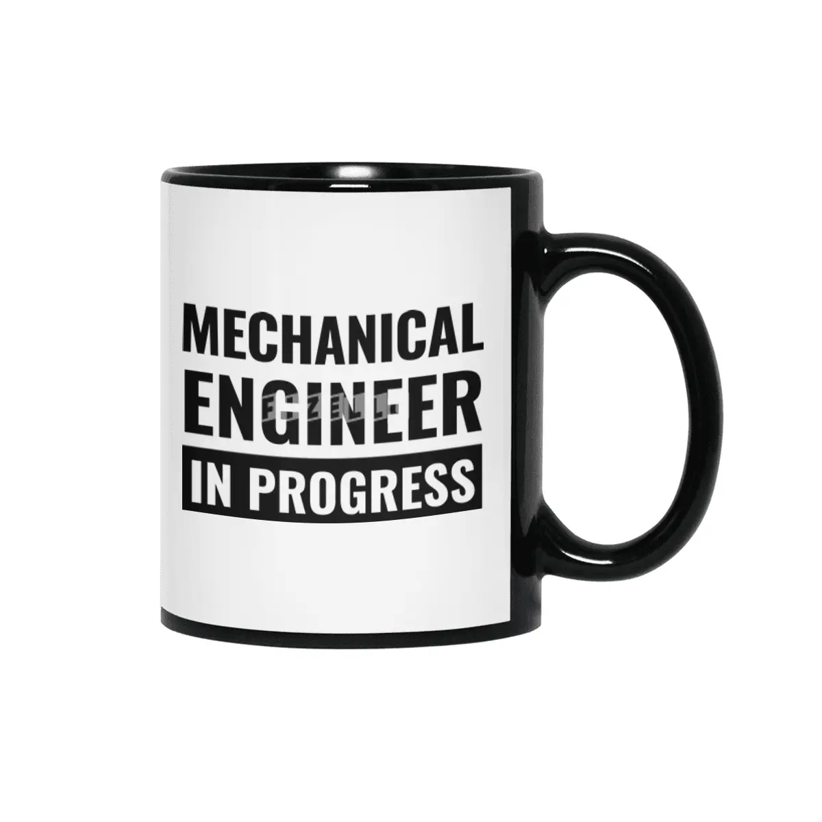 Mechanical Engineer In Progress Siyah Kupa